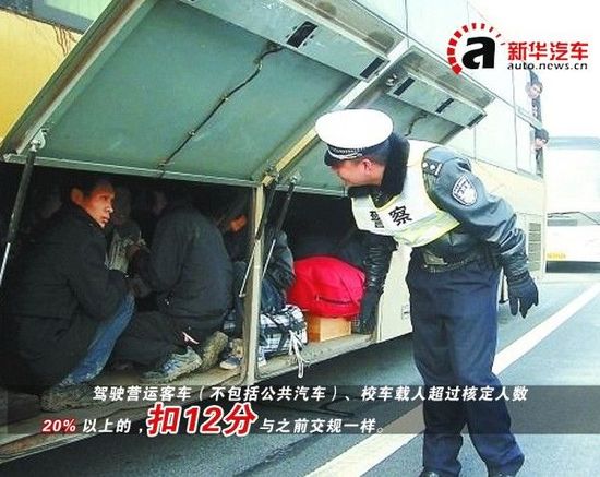 新版交规全面解析之“客车/货车处罚篇”