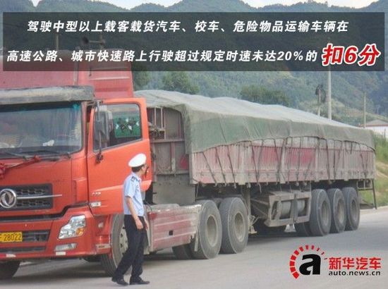 新版交规全面解析之“客车/货车处罚篇”